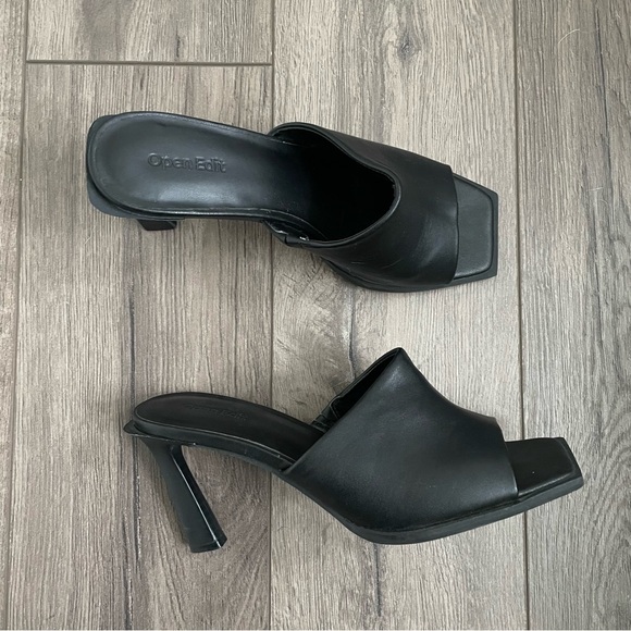 Nordstrom Open Edit Black sandal high heels - Picture 2 of 7